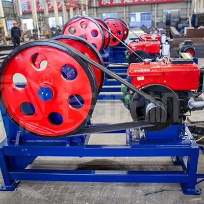 Dieselový čeľusťový drvič