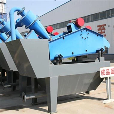 Stroj na recykláciu jemného piesku