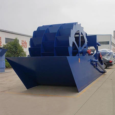 Piesková umývačka kolies